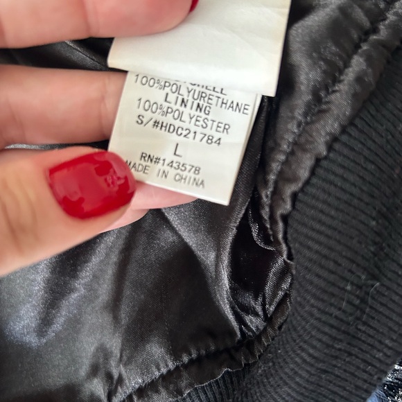 Simons Patent Leather Jacket - Picture 5 of 6